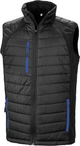 Result R238X - BLACK COMPASS PADDED SOFT SHELL GILET