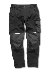 Result R473X - Pantalon de travail slim SOFTSHELL Black