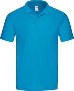 Fruit of the Loom SC63050 - Original men’s polo shirt Azur Blue