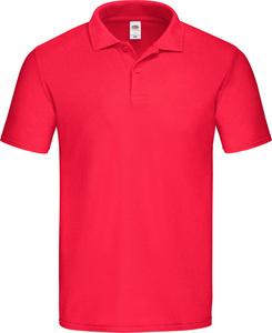 Fruit of the Loom SC63050 - Original men’s polo shirt Red