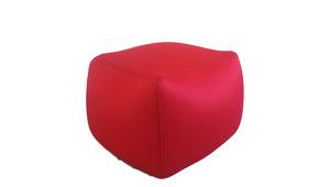Shelto SHCUBE - Pouf cube mesh Red