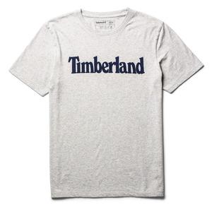 Timberland TB0A2C31 - T-Shirt aus biologischem Stoff Brand Line Medium Grey