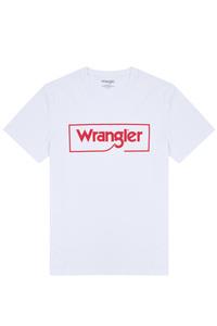 WRANGLER W7H - Logo t-shirt White