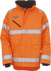 Yoko YHVP309 - Hi-Vis Fontaine Storm jacket Hi Vis Orange