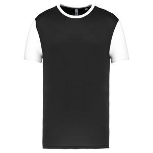 PROACT PA4024 - Children's Bicolour short-sleeved t-shirt Black / White