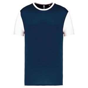 PROACT PA4024 - Children's Bicolour short-sleeved t-shirt Sporty Navy / White