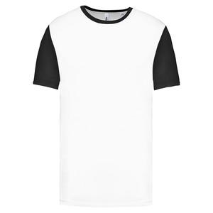 PROACT PA4024 - Children's Bicolour short-sleeved t-shirt White / Black