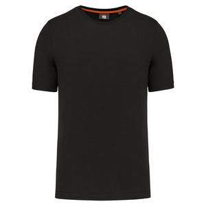 WK. Designed To Work WK302 - Umweltfreundliches Herren-T-Shirt mit Rundhalsausschnitt Schwarz