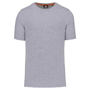 WK. Designed To Work WK302 - Umweltfreundliches Herren-T-Shirt mit Rundhalsausschnitt Oxford Grey