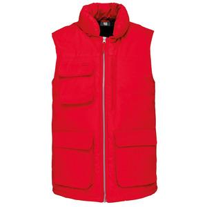 WK. Designed To Work WK615 - Quilted bodywarmer Red