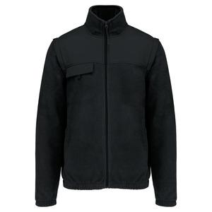 WK. Designed To Work WK9105 - Fleece jacket with removable sleeves Black