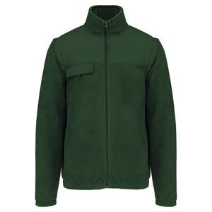 WK. Designed To Work WK9105 - Fleece jacket with removable sleeves Forest Green