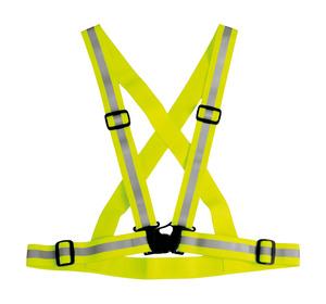 WK. Designed To Work WKP707 - Adjustable reflective band Fluorescent Yellow