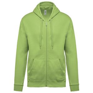 Kariban K479 - Full zip hoodedsweatshirt Lime