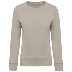 Kariban K481 - Ladies’ organic cotton crew neck raglan sleeve sweatshirt