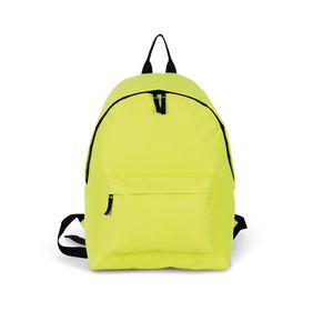 Kimood KI0130 - Classic backpack Fluorescent Yellow / Black