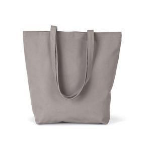 Kimood KI0252 - Organic cotton tote bag Metal Grey