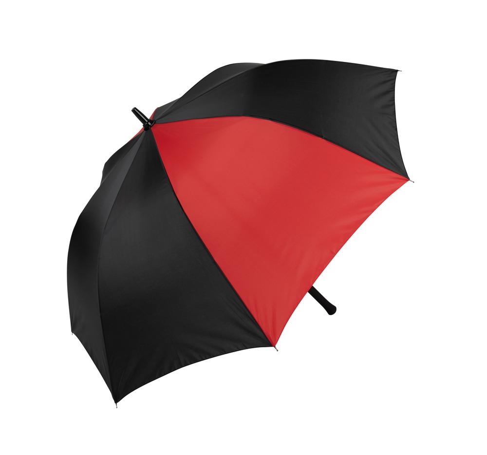 KI2023 Parapluie carré Orange/noir KIMOOD 
