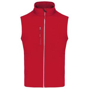 ProAct PA323 - VESTE SOFTSHELL SPORT MANCHES AMOVIBLES UNISEXE Sporty Red