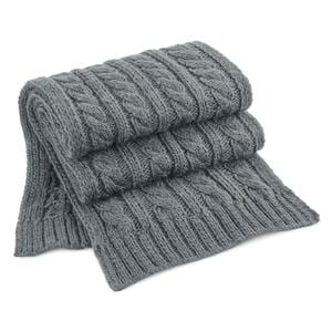 Beechfield B499 - Cable Knit Melange Scarf