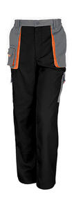 Result R318X - LITE Trouser Black / Grey / Orange