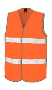 Result Safe-Guard R200X - Core Motorist Safety Vest Fluorescent Orange