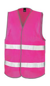 Result Safe-Guard R200X - Core Motorist Safety Vest Fluorescent Pink