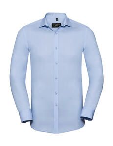 Russell Europe R-960M-0 - Men`s LS Ultimate Stretch Shirt Bright Sky