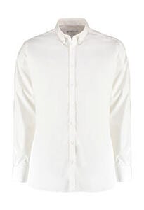 Kustom Kit KK182 - Slim Fit Stretch Oxford Shirt LS