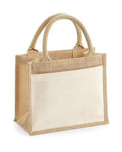Westford Mill W425 - Cotton Pocket Jute Gift Bag