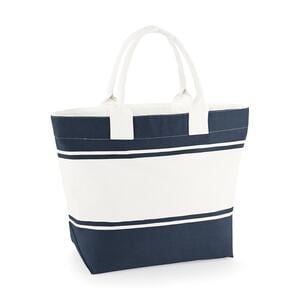 Quadra QD26 - Canvas Deck Bag und Strandtasche Navy/Off White