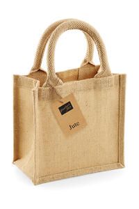 Westford Mill W411 - Jute Petite Gift Bag Natural