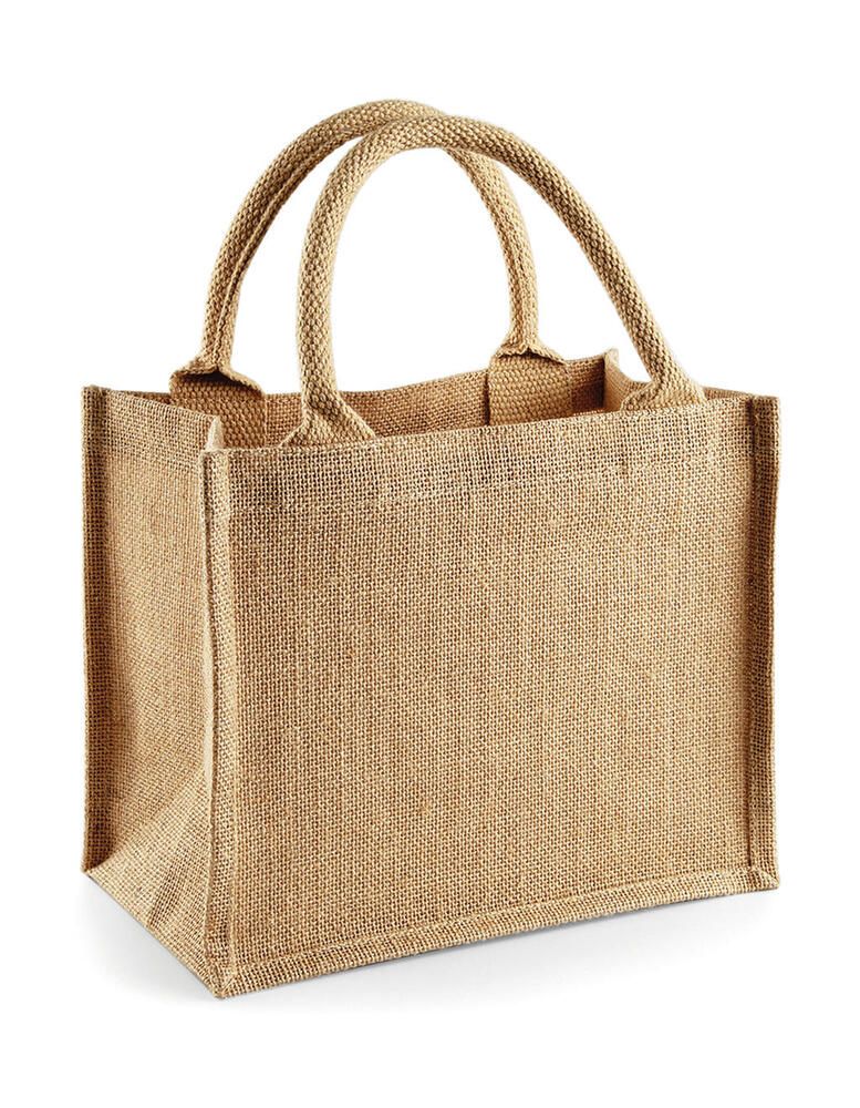 Westford Mill W412 - Jute Mini Gift Bag