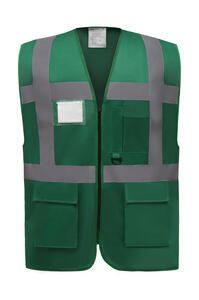 Yoko HVW801 - Hi-Vis Executive Waistcoat Paramedic Green
