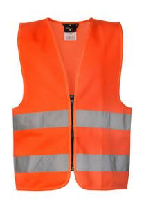 Korntex KWRX - Safety Zipper Vest for Kids "Aalborg"