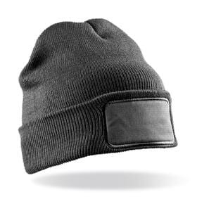 Result Winter Essentials RC027X - Double Knit Printers Beanie Grey