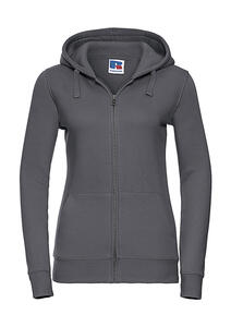 Russell Europe R-266F-0 - Ladies` Authentic Zipped Hood Convoy Grey