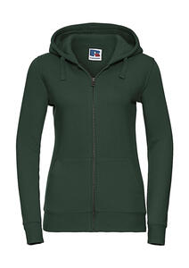 Russell Europe R-266F-0 - Ladies` Authentic Zipped Hood Bottle Green