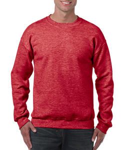 Gildan 18000 - Heavy Blend™ Crewneck Sweatshirt Herren Heather Sport Scarlet Red