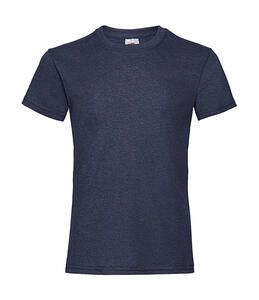 Fruit of the Loom 61-005-0 - Mädchen Valueweight T-Shirt Heather Navy