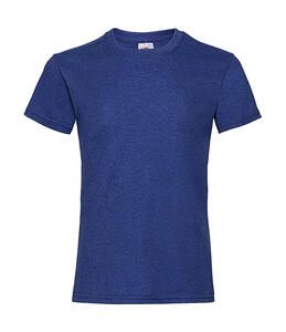 Fruit of the Loom 61-005-0 - Mädchen Valueweight T-Shirt Heather Royal