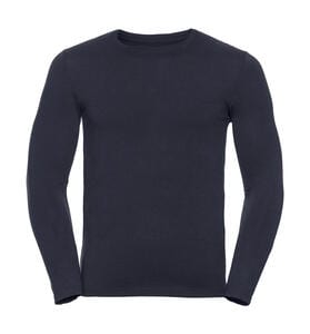Russell Europe R-167M-0 - Men’s Long Sleeve HD Tee French Navy