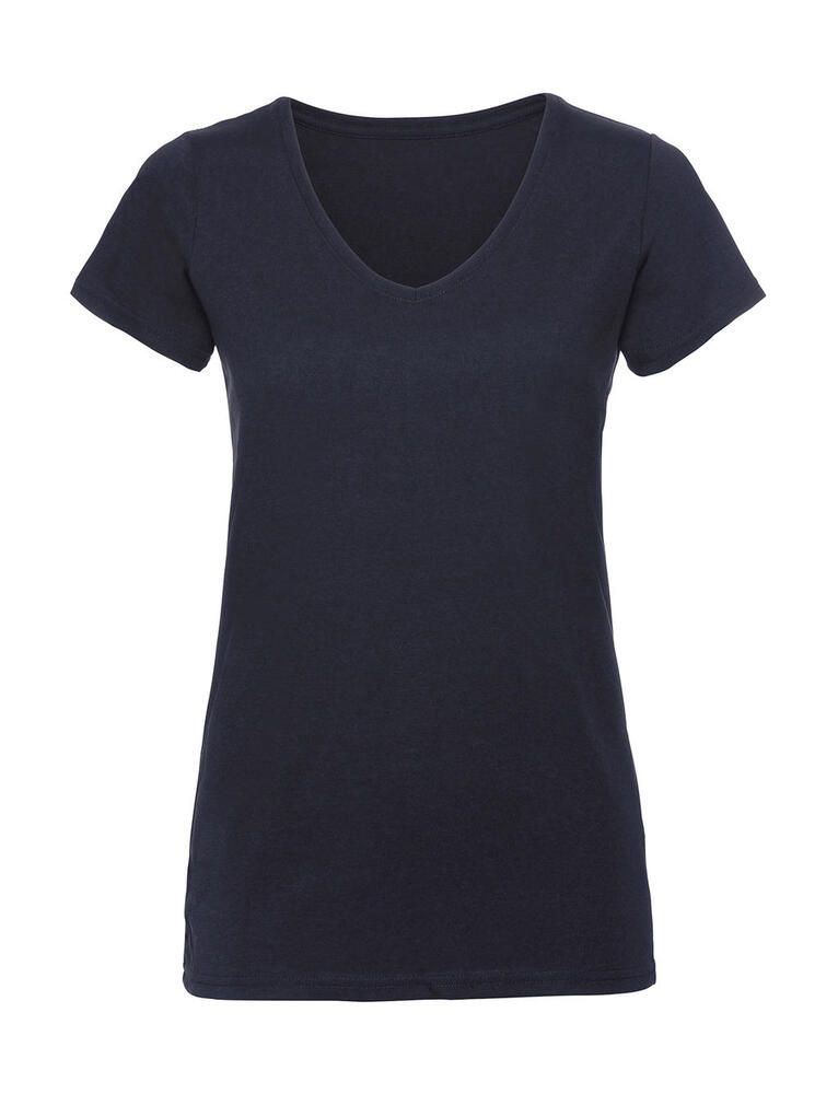 Russell Europe R-166F-0 - Ladies V-Neck HD Tee