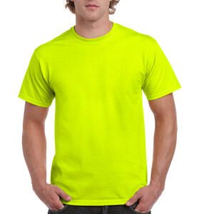 Bella 2000: - 3/4 Sleeve Contrast Raglan T-Shirt Safety Green