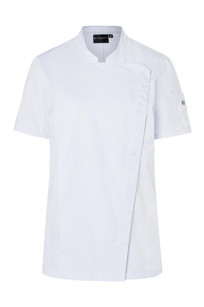 Karlowsky JF 25 - Short-Sleeve Ladies' Chef Jacket Modern-Look