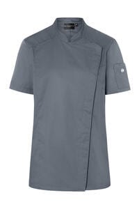 Karlowsky JF 25 - Short-Sleeve Ladies' Chef Jacket Modern-Look Anthrazit