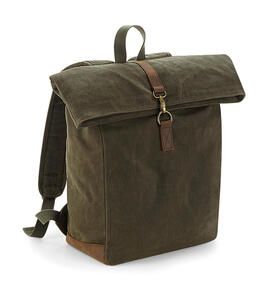 Quadra QD655 - Heritage Waxed Canvas Backpack