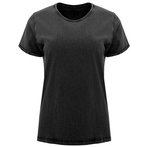 Roly CA6691C - HUSKY WOMAN Damen Kurzarm-T-Shirt in Jeansoptik