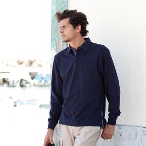 Front Row FR43 - Brushed LSL Rugby Shirt - Polo Rugby Émerisé