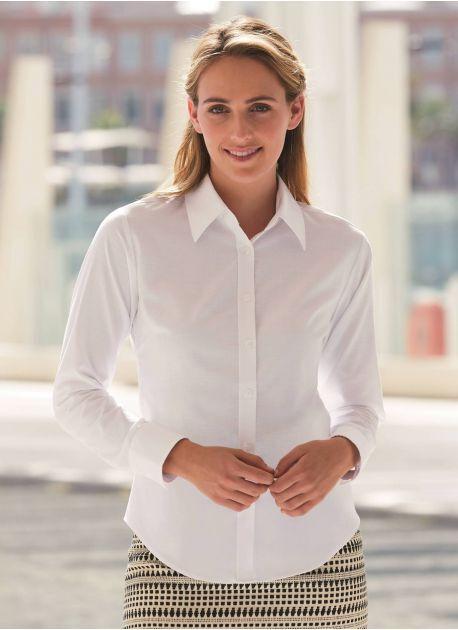 Fruit of the Loom SC65002 - Lady Fit Oxford Shirt Long Sleeves